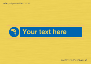 Custom Mandatory Keys Sign